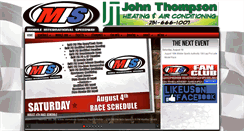 Desktop Screenshot of mobilespeedway.net